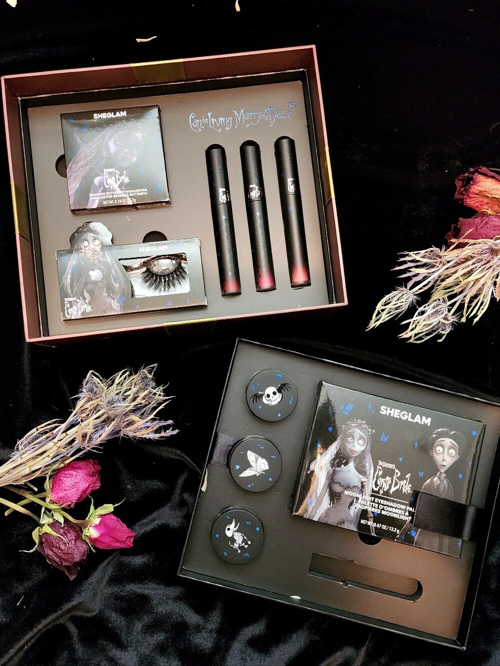 Limited Edition SheGlam Tim Burton-The Corpse Bride Makeup Set